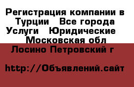 Регистрация компании в Турции - Все города Услуги » Юридические   . Московская обл.,Лосино-Петровский г.